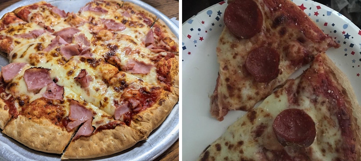 Rosy's Pizza Menu