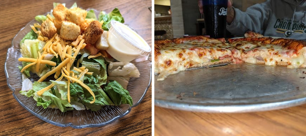 Rosy's Pizza Menu