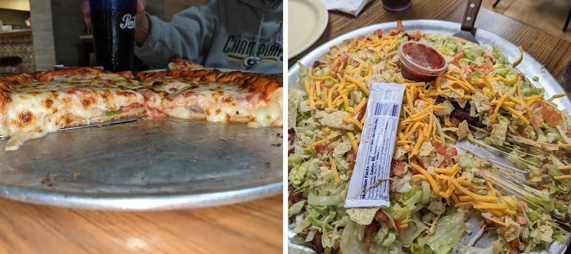 Rosy's Pizza Menu