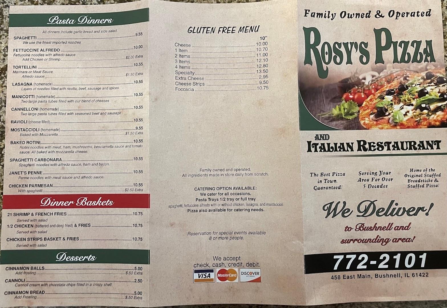 Rosy's Pizza