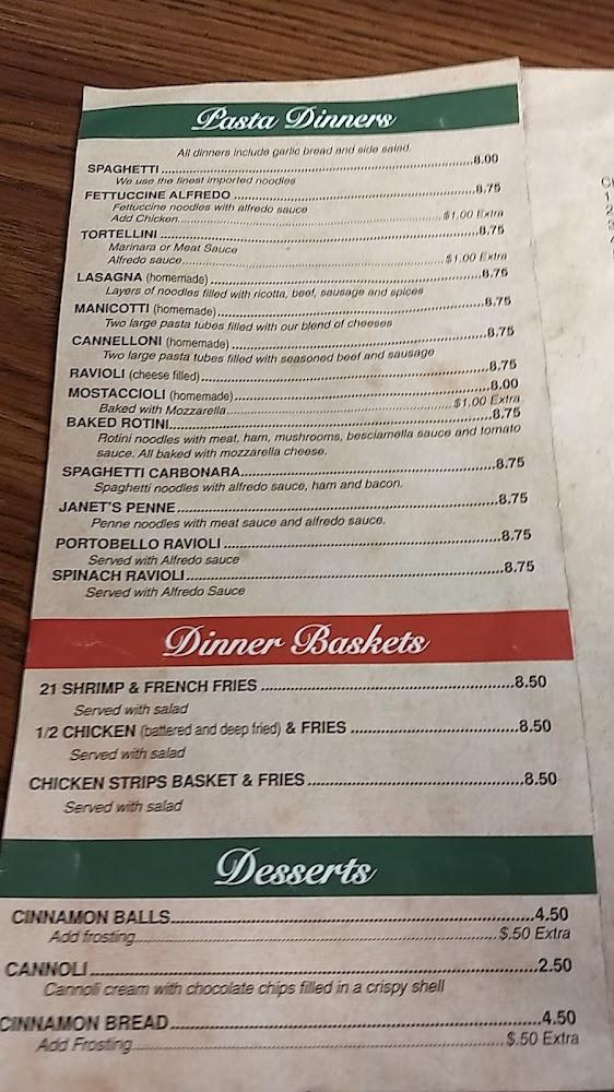 Rosy's Pizza Menu image 3