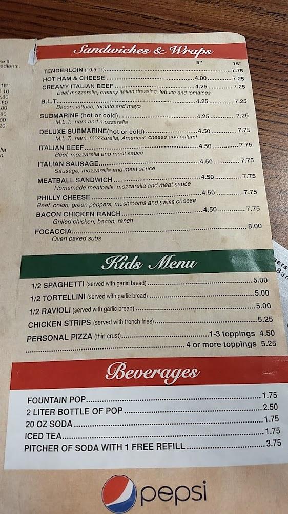 Rosy's Pizza Menu image 4